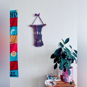 Macrame wall decor